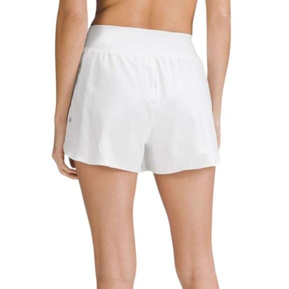 Lululemon Fast and Free Reflective High-Rise Classic-Fit Short 3" *White - Picture 4 of 11